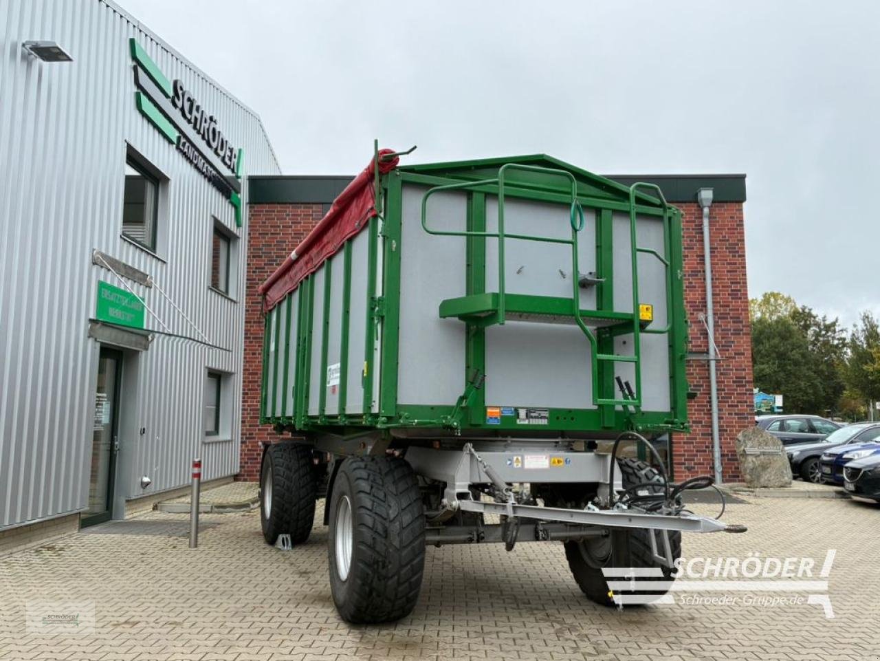 Anhänger typu Kröger HKD 302 | SEITENBORDWÄNDE ALS PORTAL, Gebrauchtmaschine v Langförden (Obrázek 12)